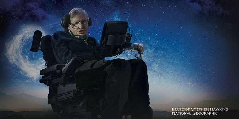image of Stephen Hawkings by National Geographic