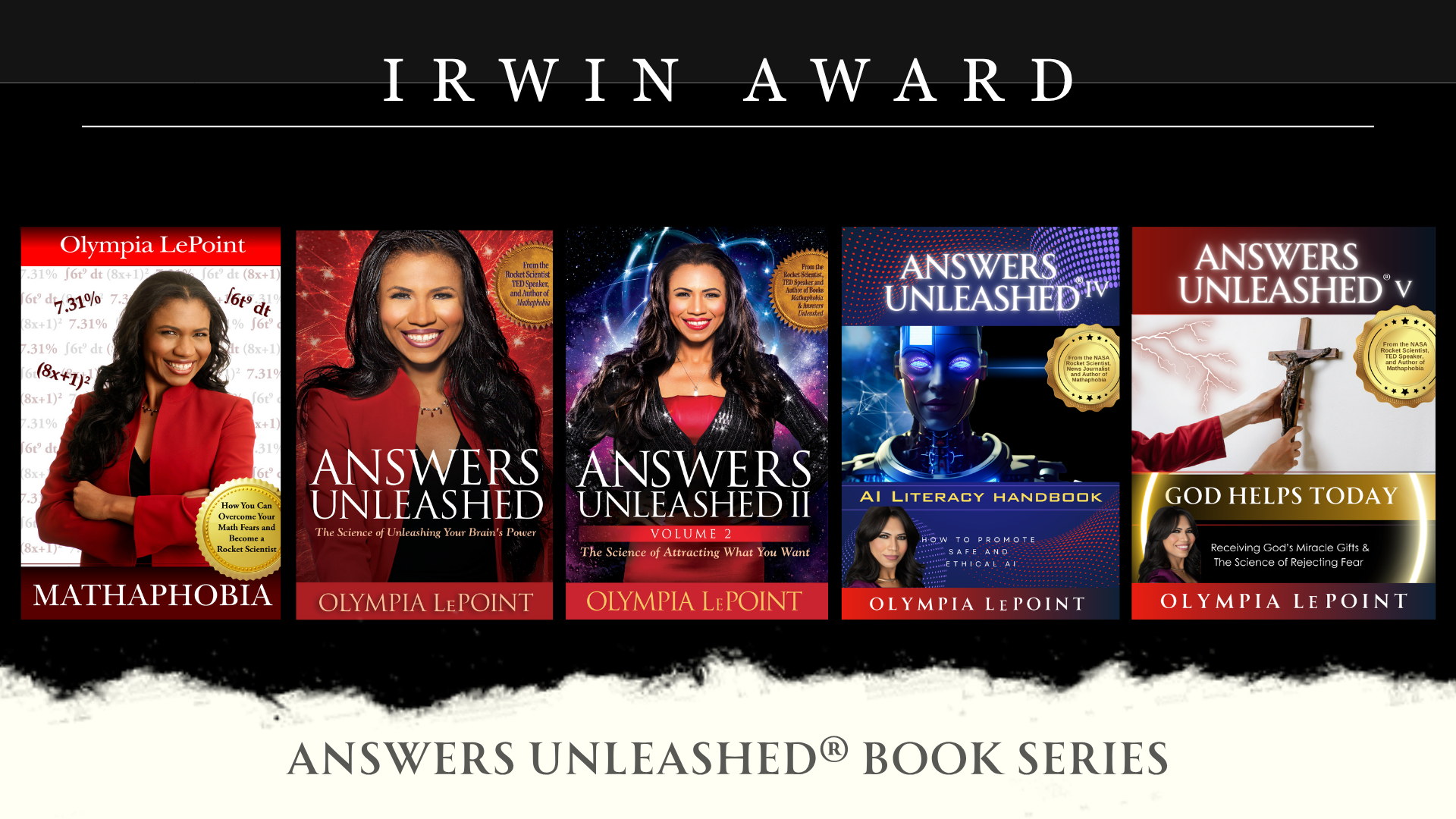 Olympia LePoint Answers Unleashed book cover image
